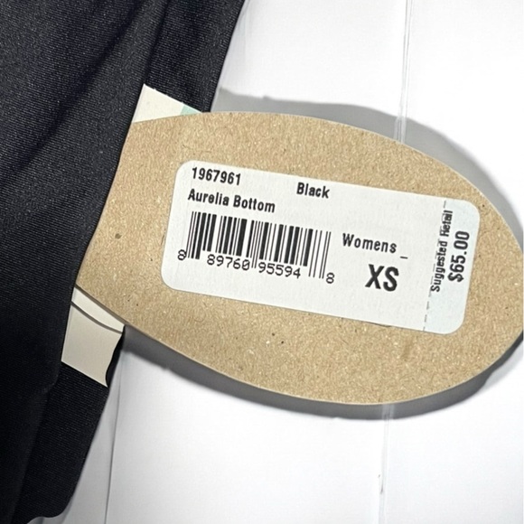 🌻NEW w.tags prAna Mallorca Black Tankini + Black Aurelia Bottoms Set XS (1) - Picture 13 of 14